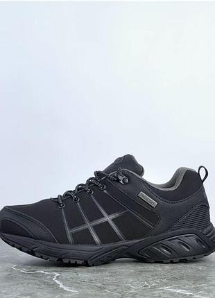 Exani men's capitan low black водонепроницаемое мужские сапоги (кроссовки / трекинговые туфли)