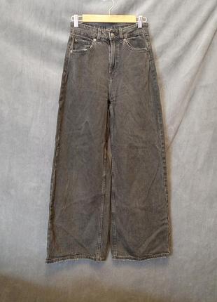 Cropp. женские широкие джинсы багги.