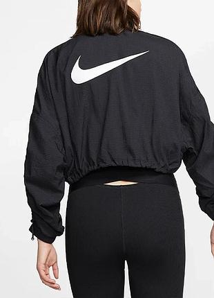 Жіноча укорочена вітровка nike sportswear cj3774-010, l