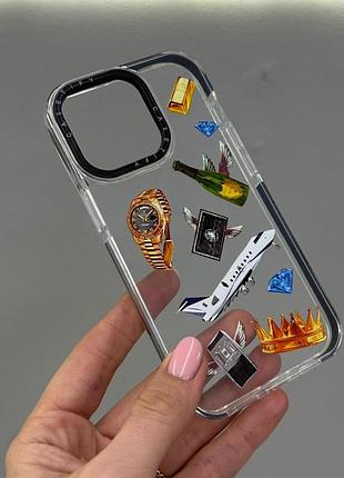 Чехол-накладка на iphone 13 pro с декоративным принтом, полупрозрачный чехол для iphone 13 pro с рисунком