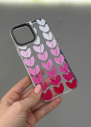 Чехол-накладка на iphone 13 pro max с декоративным принтом, полупрозрачный чехол для iphone 13 pro max с рисунком