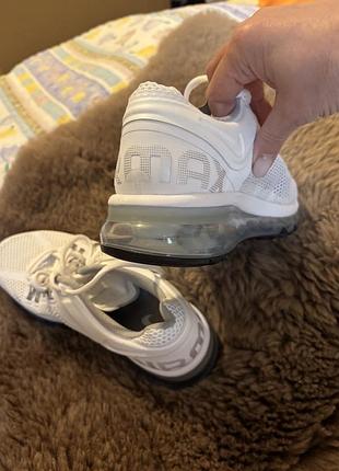 Кроссовки nike air max белые