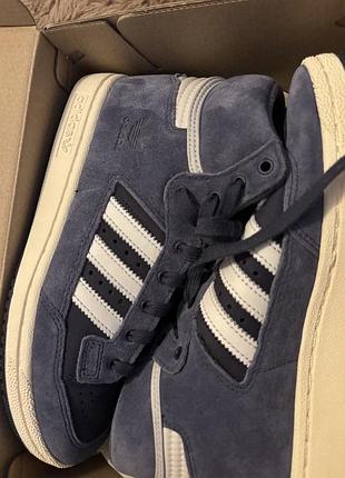 Кроссовки adidas синие 2