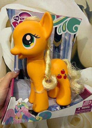 Большая фигурка пони эпплджек applejack my pony 22 см высота