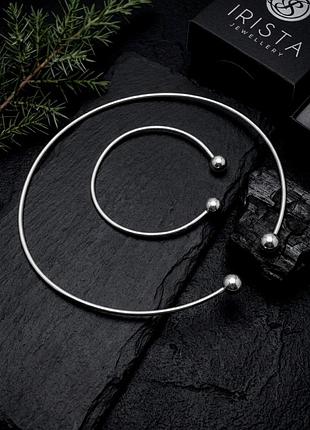 Комплект для жінок irista jewellery лімбо, срібло 925 проби