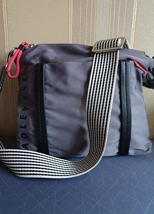 Сумка radley💕 оригинал 💯 текстильная женская сумка через плечо сумка мессенджер