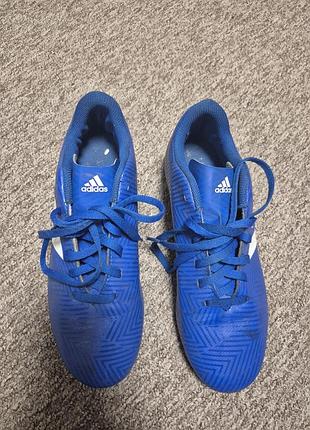 Бутси для хлопчика adidas сині 36 розмір