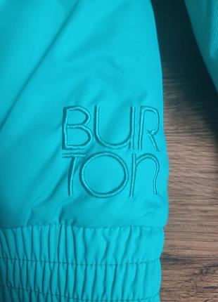 Лижна куртка burton бірюзова 5