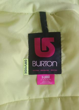 Лижна куртка burton бірюзова 7