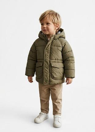 Куртка для хлопчика zara хакі 98 розмір