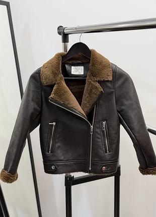 Дитяча дублянка zara 140см 10р