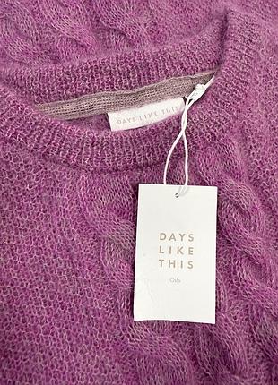 Мохеровый свитер джемпер days like this норвегия 7