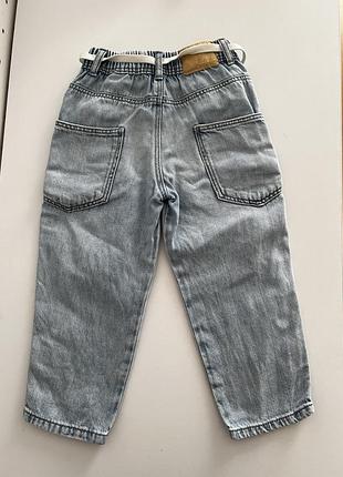 Джинси zara дитячі чорні 5