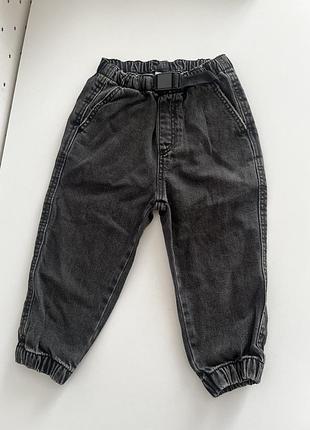 Джинси zara дитячі чорні 2