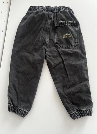 Джинси zara дитячі чорні 3