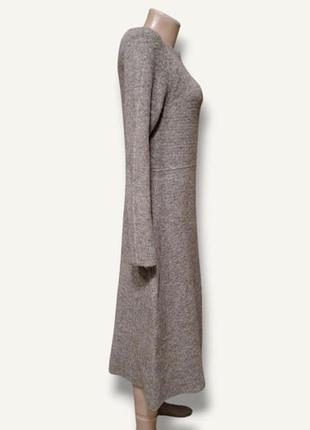 Тепла вязана сукня zara 2