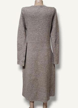 Тепла вязана сукня zara 3