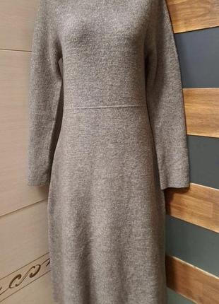 Тепла вязана сукня zara 6