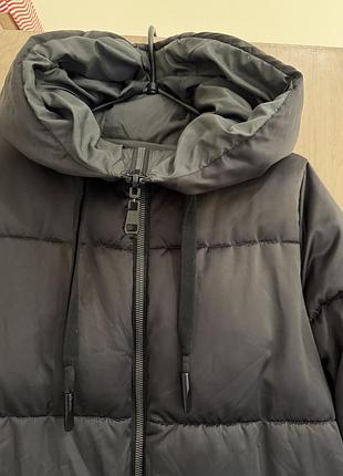 Куртка жіноча zara чорна 2