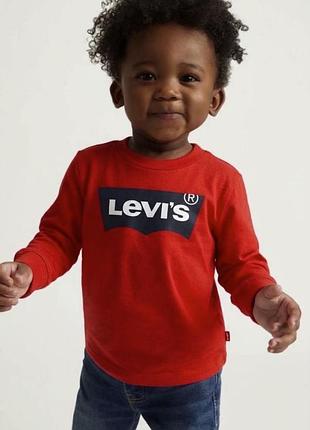 Оригінальний лонгслів levis 1-2 роки 86-92 см