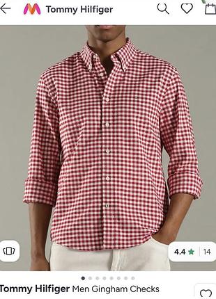 Tommy hilfiger оригінал  сорочка чоловіча  крій classic fit