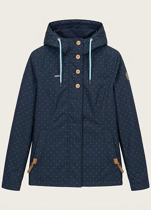 Темно-синяя женская куртка курточка ragwear модель ragwear lynx dots 10 м 38