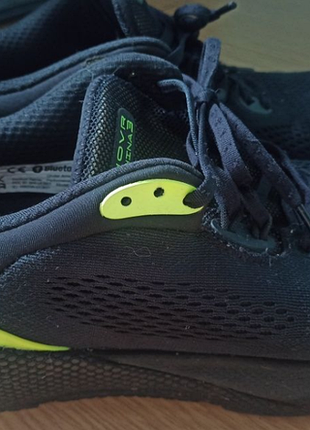 Кросівки чоловічі under armour hovr machina 3 чорні, салатові, розмір 45