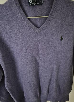 Светр polo by ralph lauren фіолетовий шерстяний