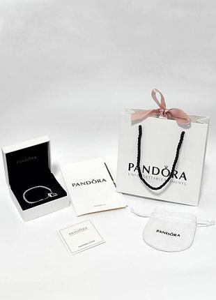 Браслет жіночий pandora сріблястий