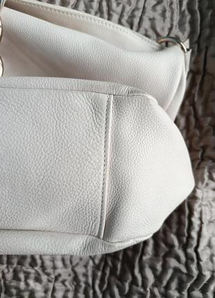 Сумка  jimmy choo  оригінал модель хобо / клатч колір екрю 5