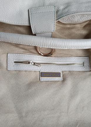 Сумка  jimmy choo  оригінал модель хобо / клатч колір екрю 8