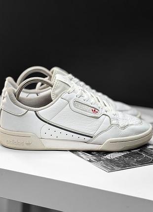Кроссовки adidas continental 80 white grey ee5342