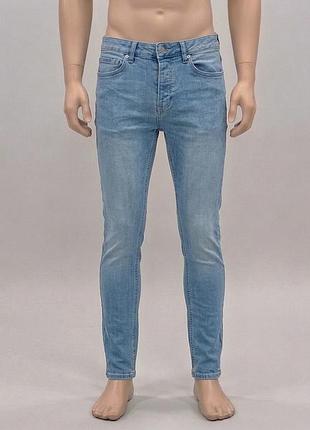 Стильные зауженные мужские джинсы topman