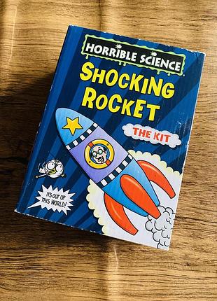 Науково-ігровий набір «horrible science: shocking rocket» від відомого бренду galt toys.