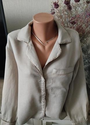 Лляна сорочка, zara