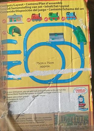 Оригінальний набір tomy thomas & friends pull back ’n go, 2004 року.