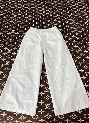 Джинси жіночі zara білі широкі