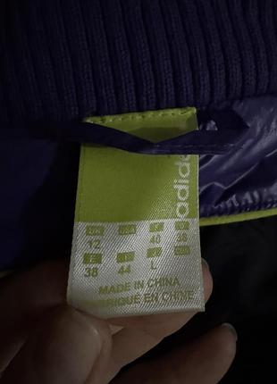 Яскравий пуховик adidas 5
