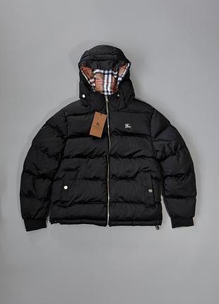 Пуховик burberry black двосторонній 2