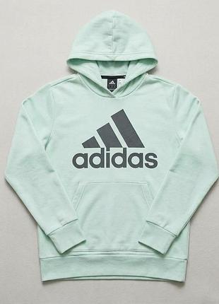Худі жіноче adidas м'ятне з капюшоном