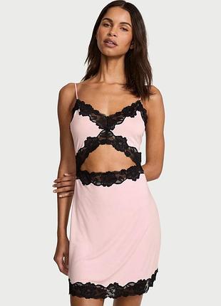 Пеньюар модал з мереживом victoria’s secret оригінал