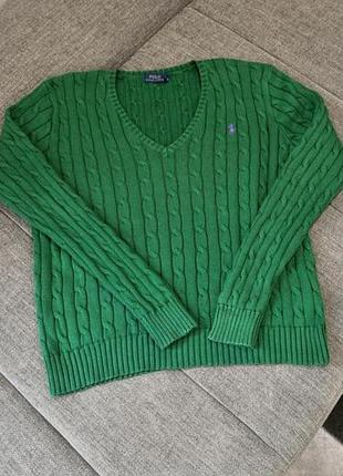 Жіночий джемпер polo ralph lauren зелений