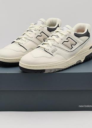 Кросівки унісекс new balance 550 beige black