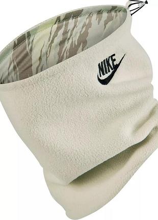Баф унісекс nike neckwarmer 2.0 reversible nsw бежевий