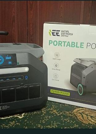 Портативна зарядна станція iee p2400