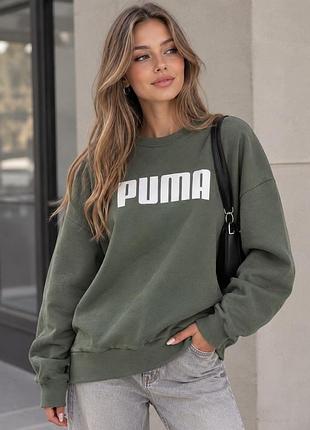 Жіночий світшот puma оверсайз