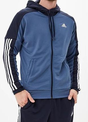 Спортивна олімпійка, кофта зіп-худі, adidas,xxl