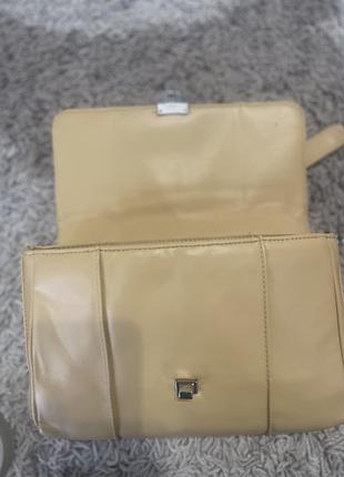 Сумка  zara, бежева 5