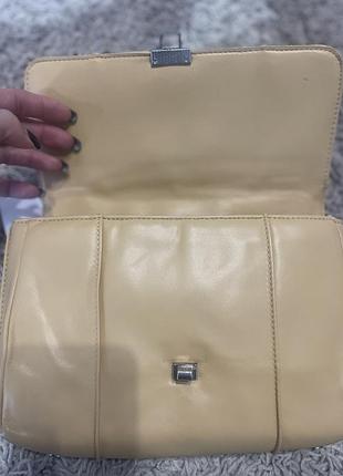Сумка  zara, бежева 3