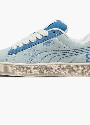 Кросівки puma suede xl light blue